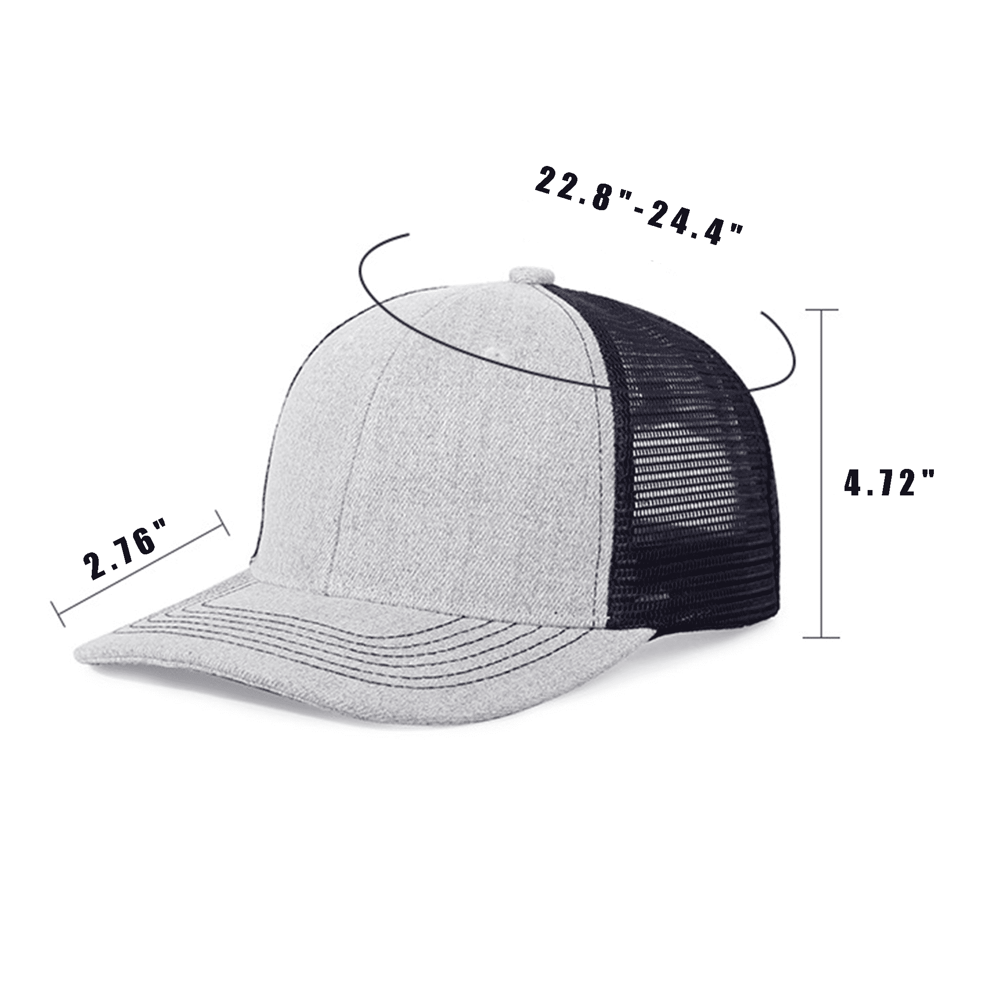 Baseball Cap Mesh Charleston Trucker Hat 3