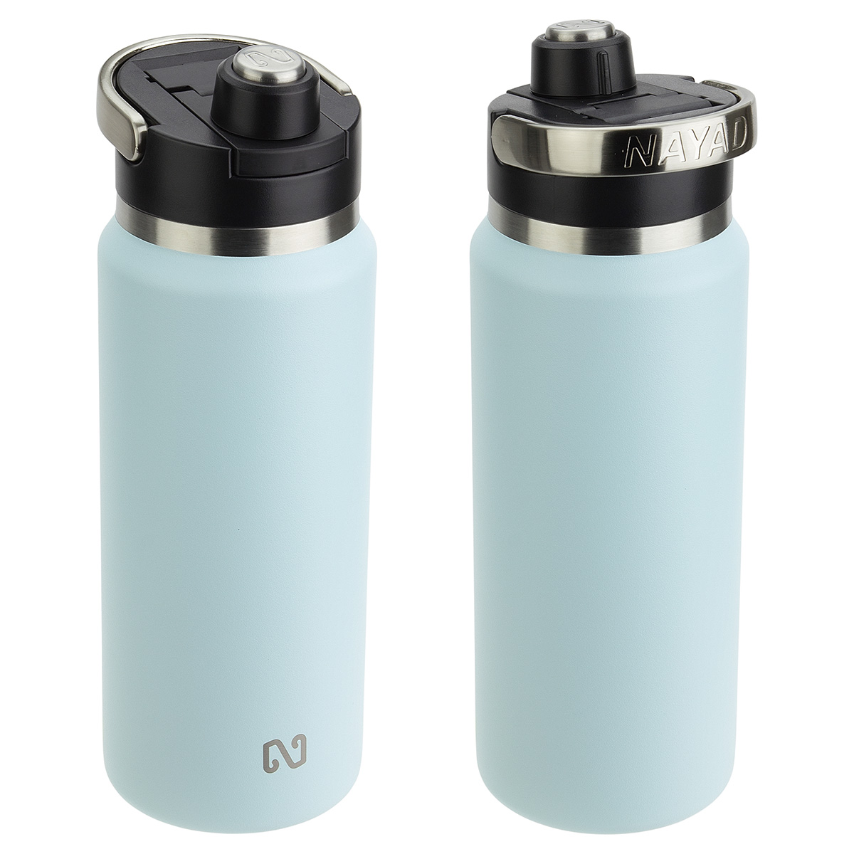 NAYAD® Traveler 26 oz Stainless Double-wall Vacuum Insulated Bottle with Twist-Top Spout 20