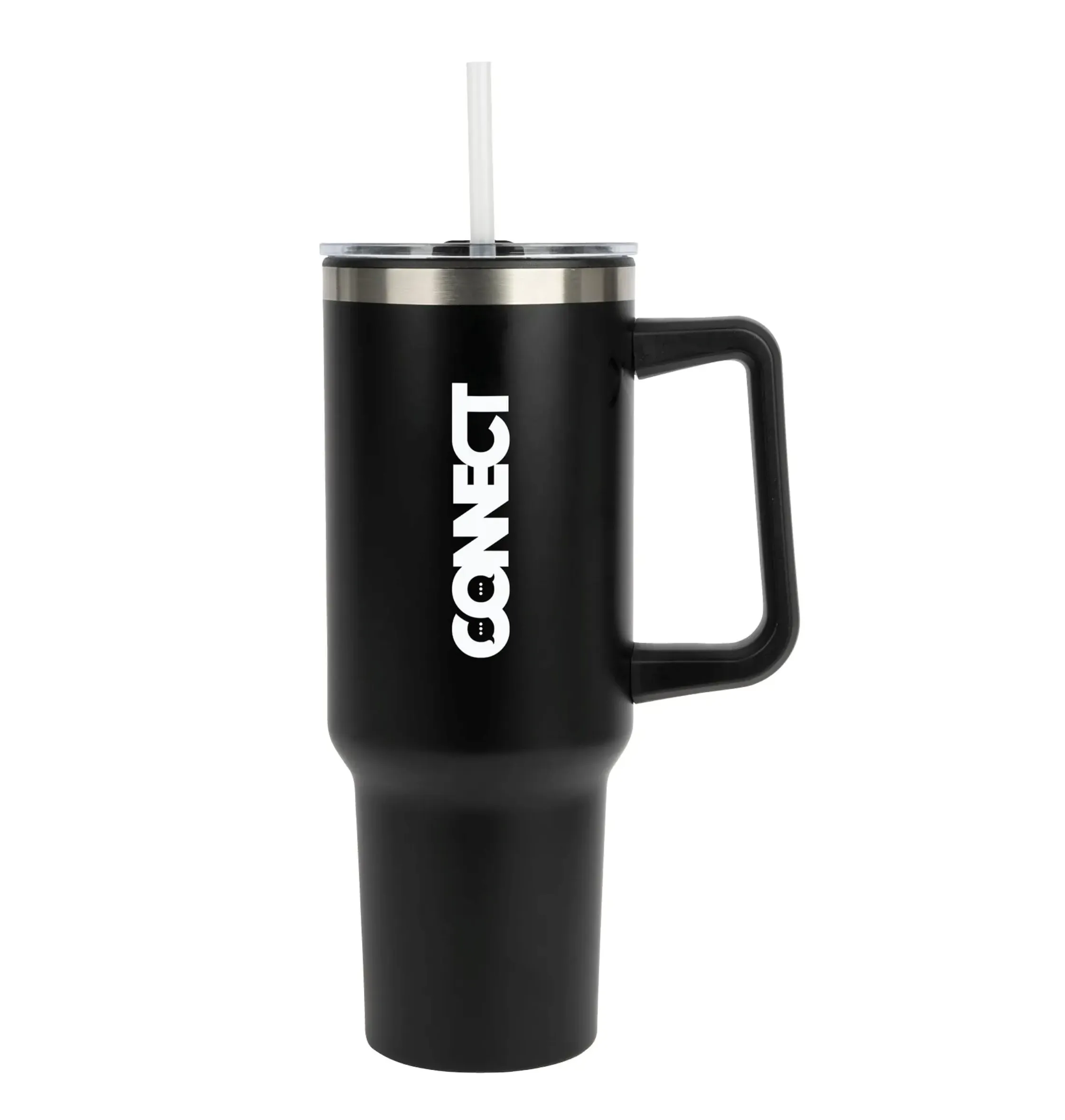 40oz Stainless Steel Double Wall Tumbler With Lid And Handle 5