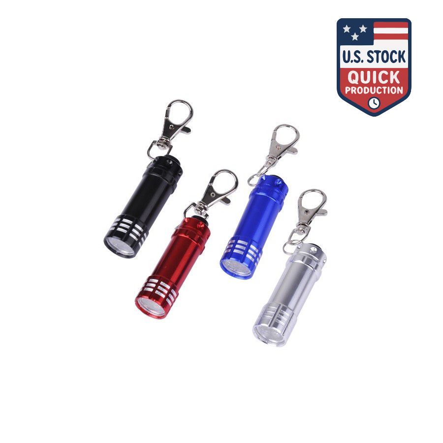3 LED Aluminum Key Chain Flashlight 8