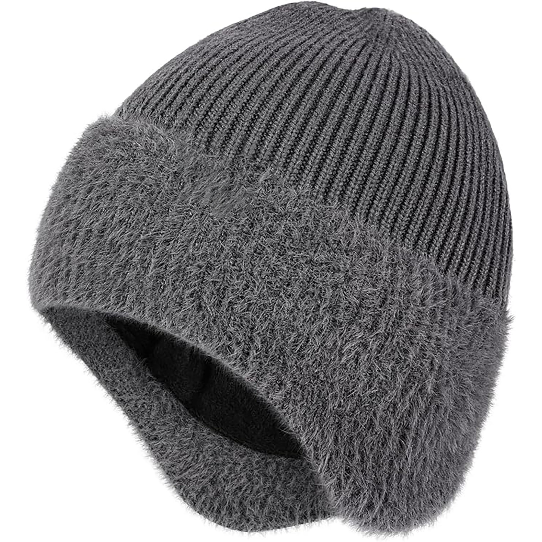 Winter Wool Thread Beanie 8
