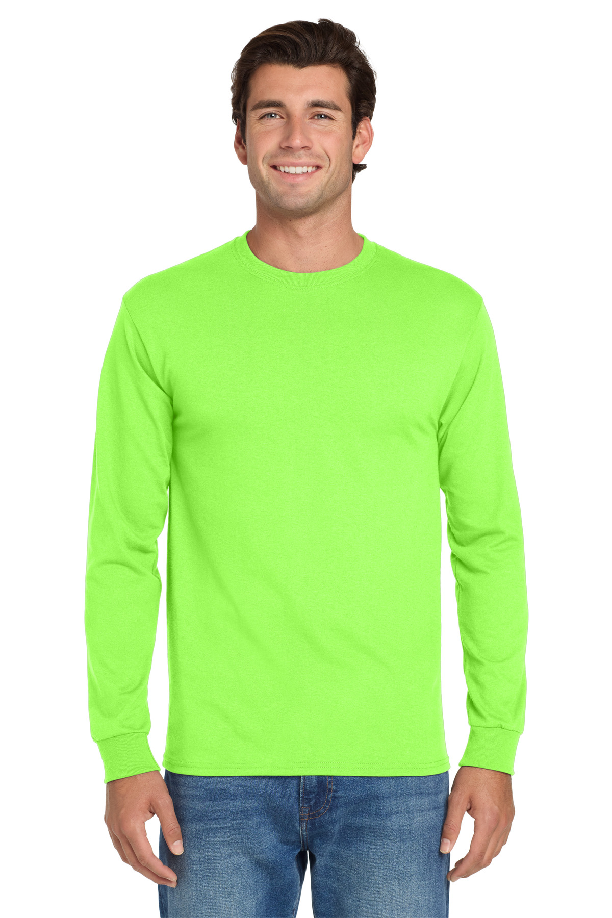 Jerzees - Dri-Power 50/50 Cotton/Poly Long Sleeve T-Shirt. 29LS 86