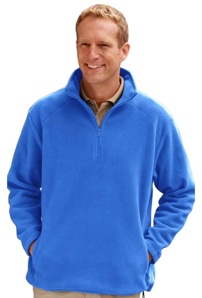 Adult Micro Fleece Zip Pullover 5