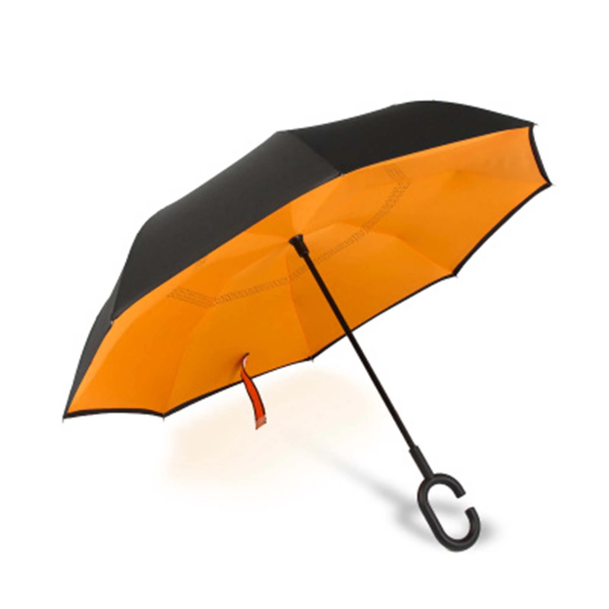 C Shape Handle Double Layer Inverted Umbrella 11