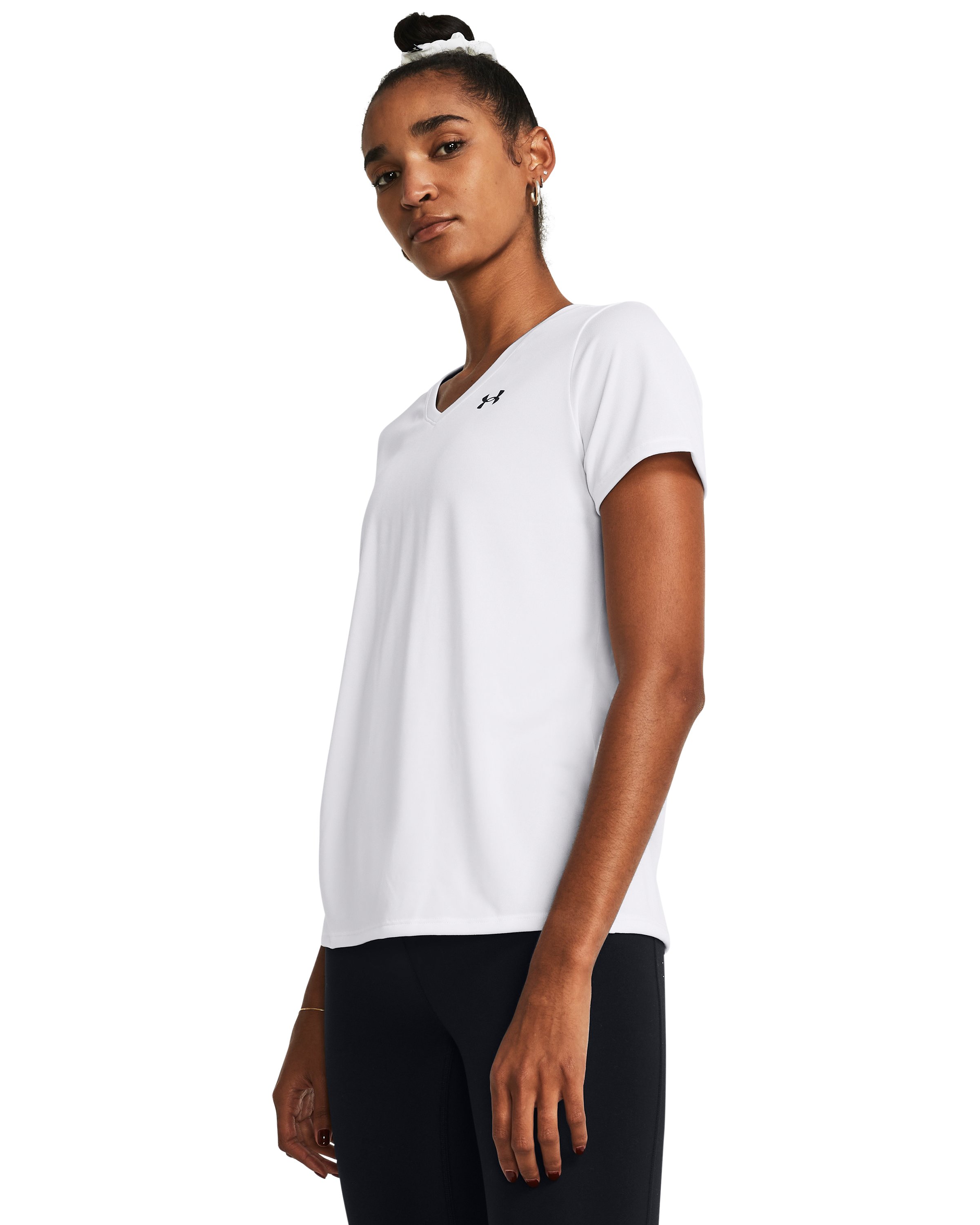 UA Tech Women's V-Neck Short Sleeve 2