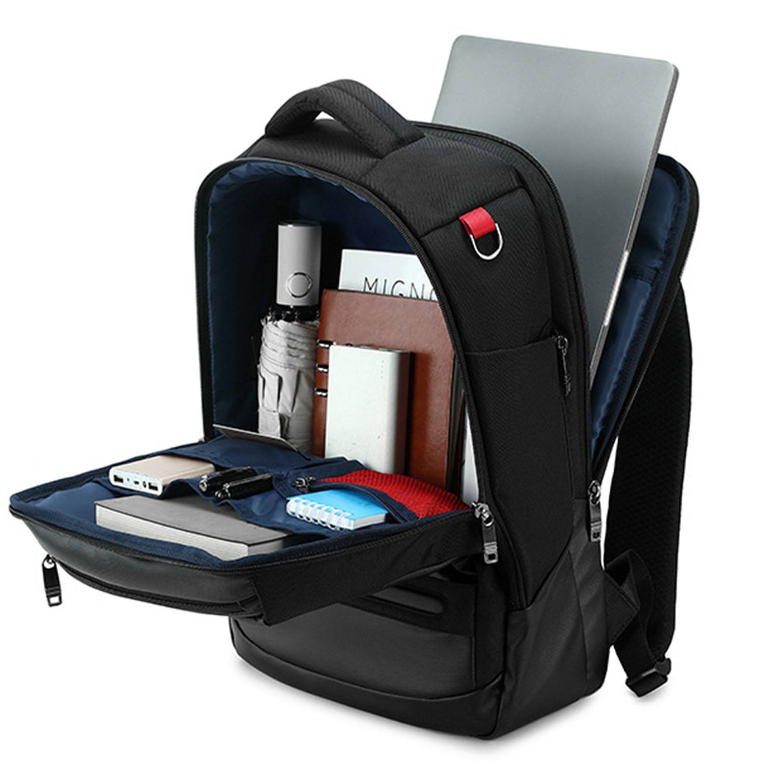 Oxford Outdoor Travel School Backpack with Usb Charging Port 6