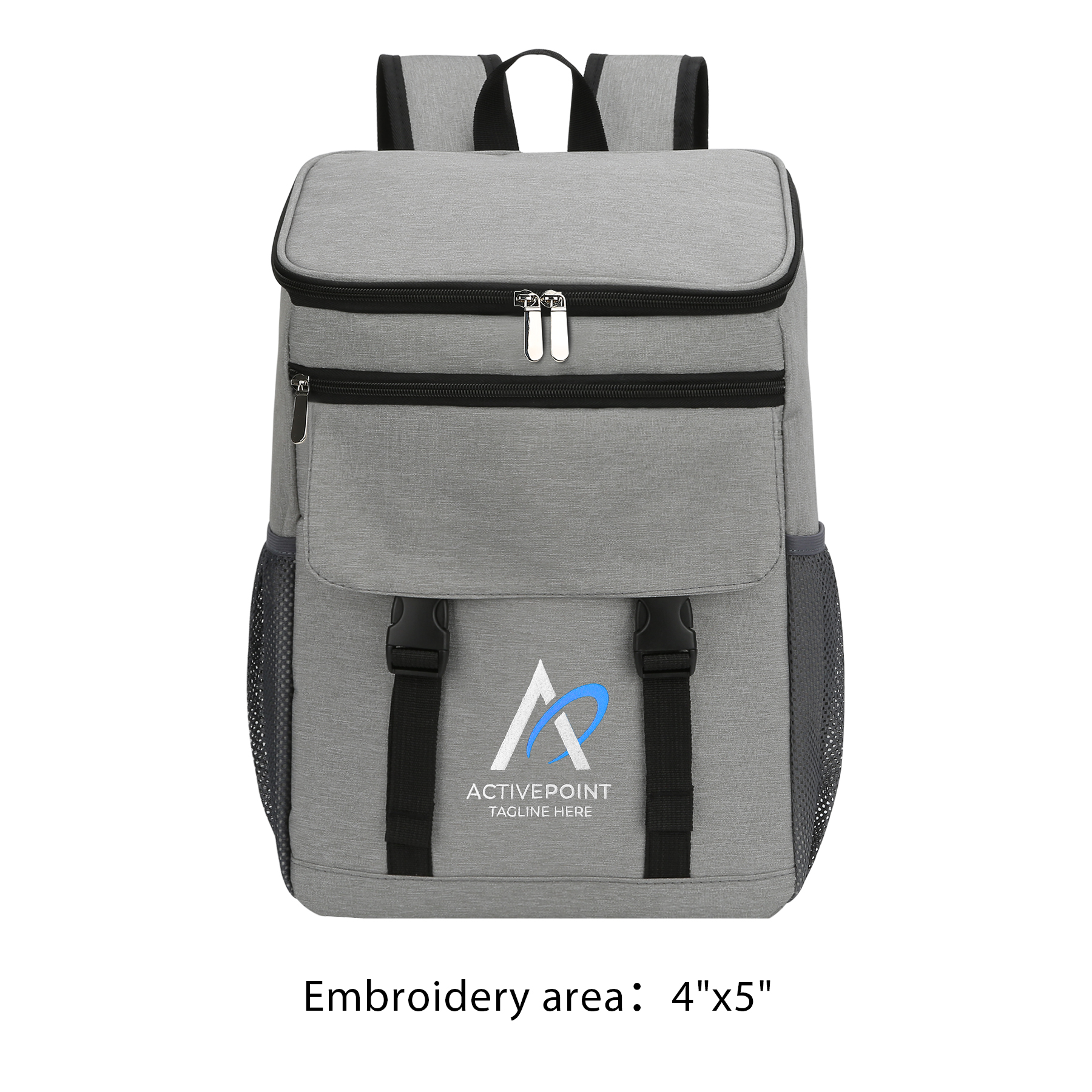 Leakproof 22 Can Insulated Backpack Cooler 12