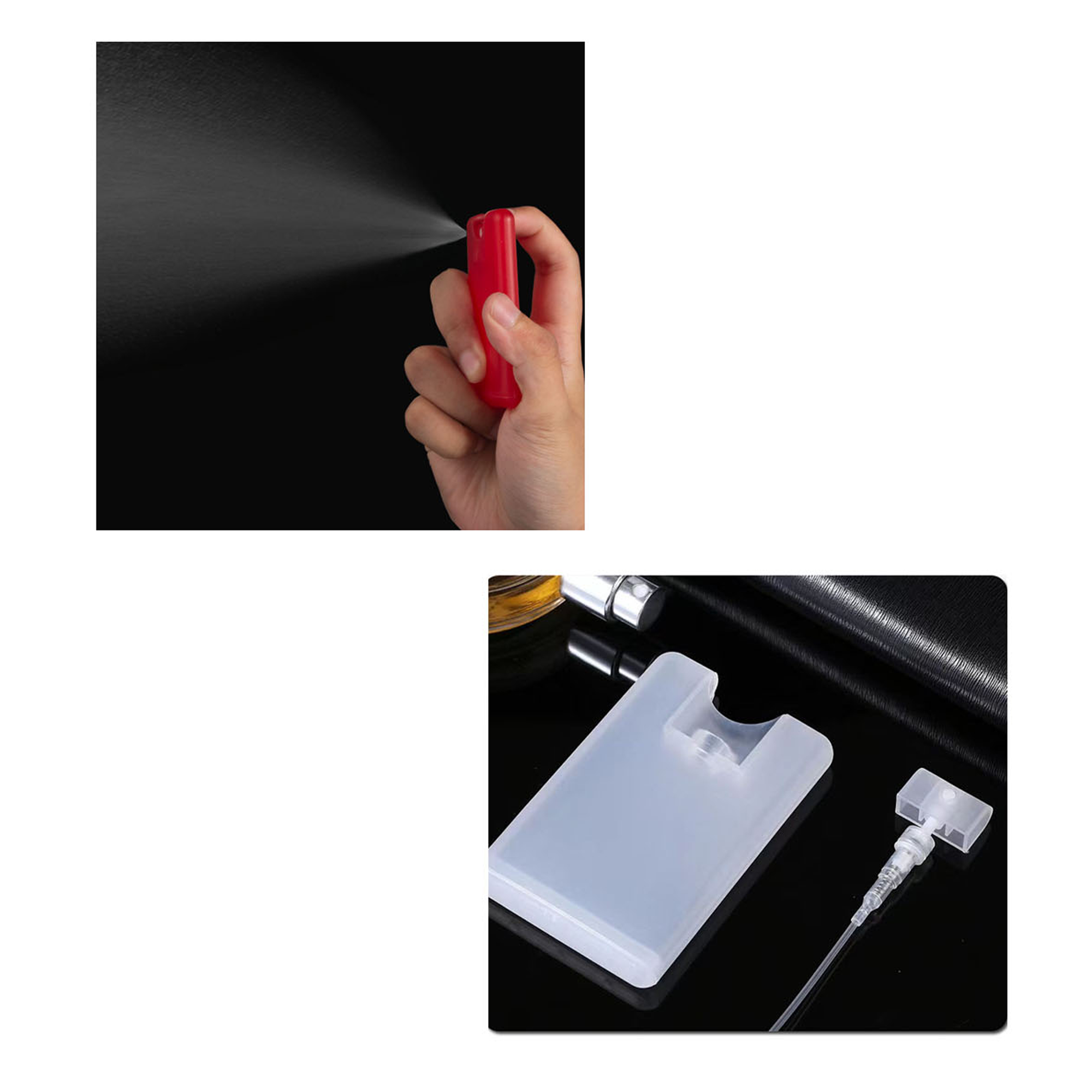 MOQ 50 Empty 0.7OZ Spray Bottle 3