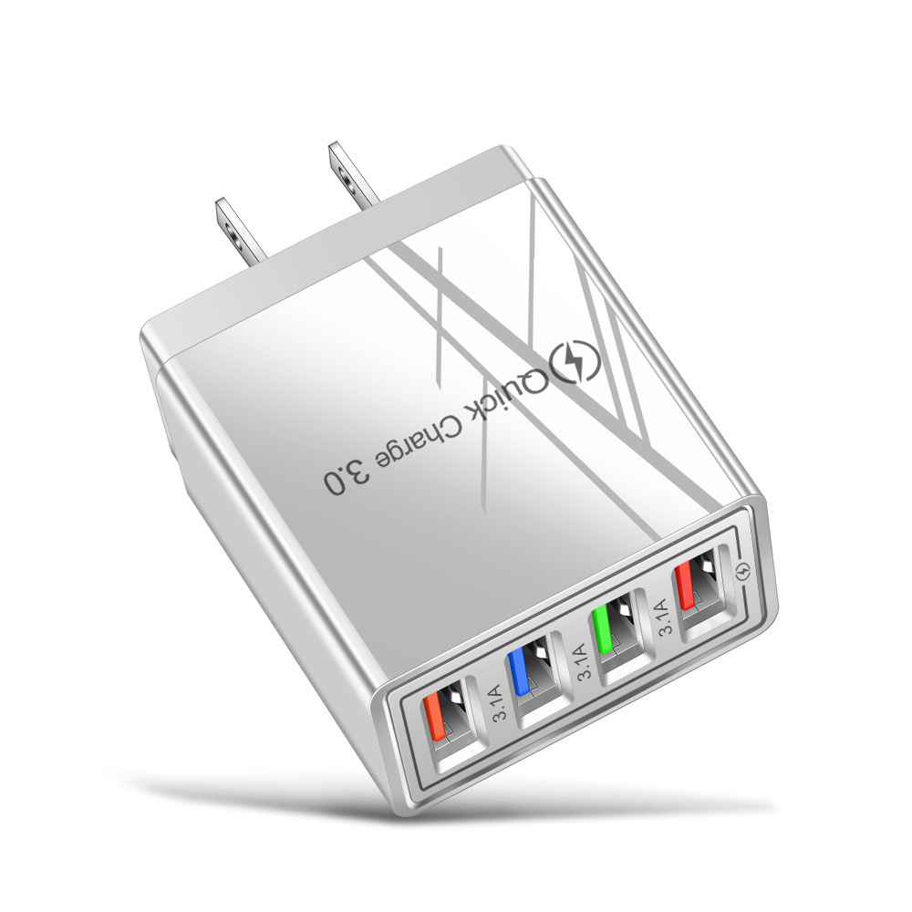 4 Port USB Wall Charger 4
