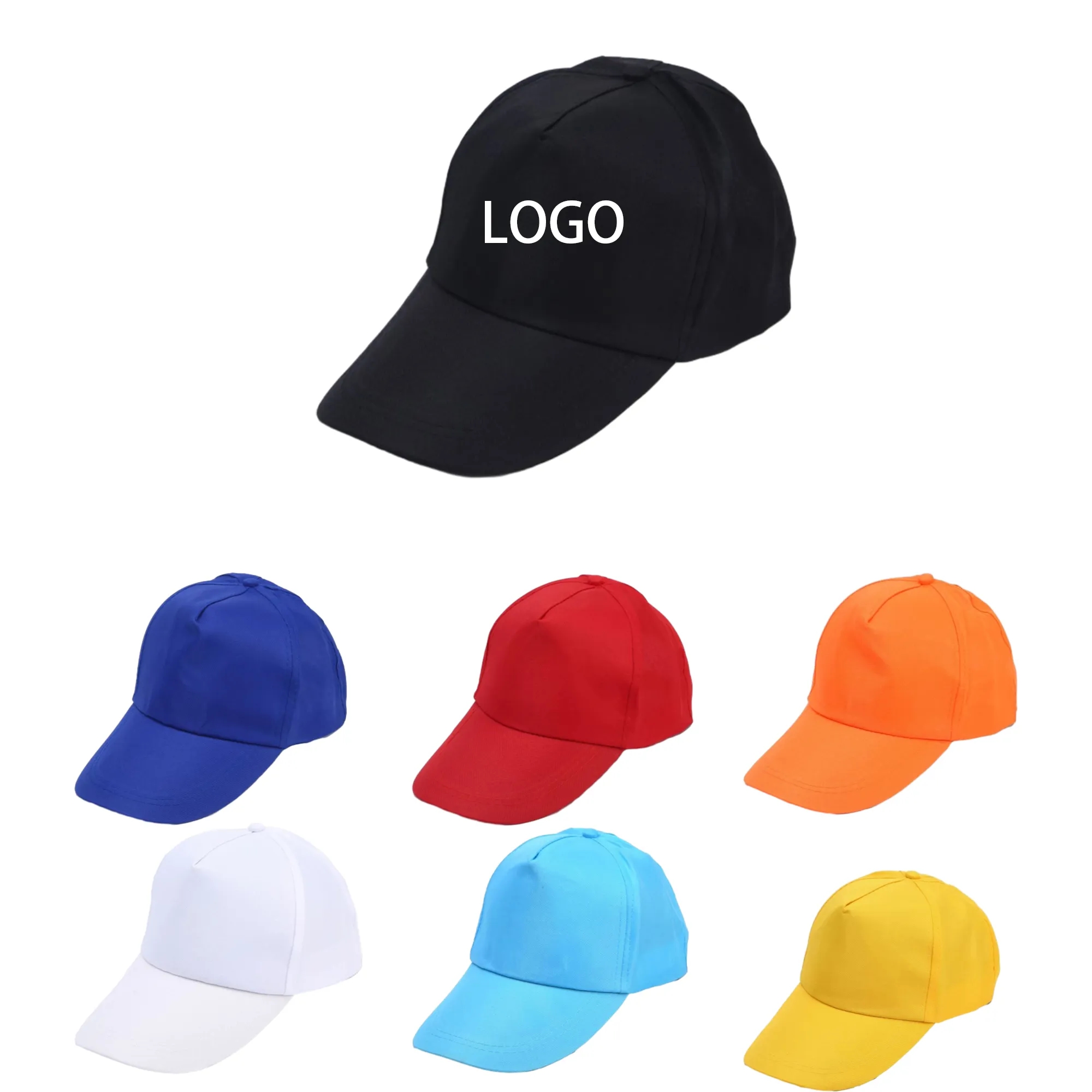 Polyester Adjustable Baseball Visor 3