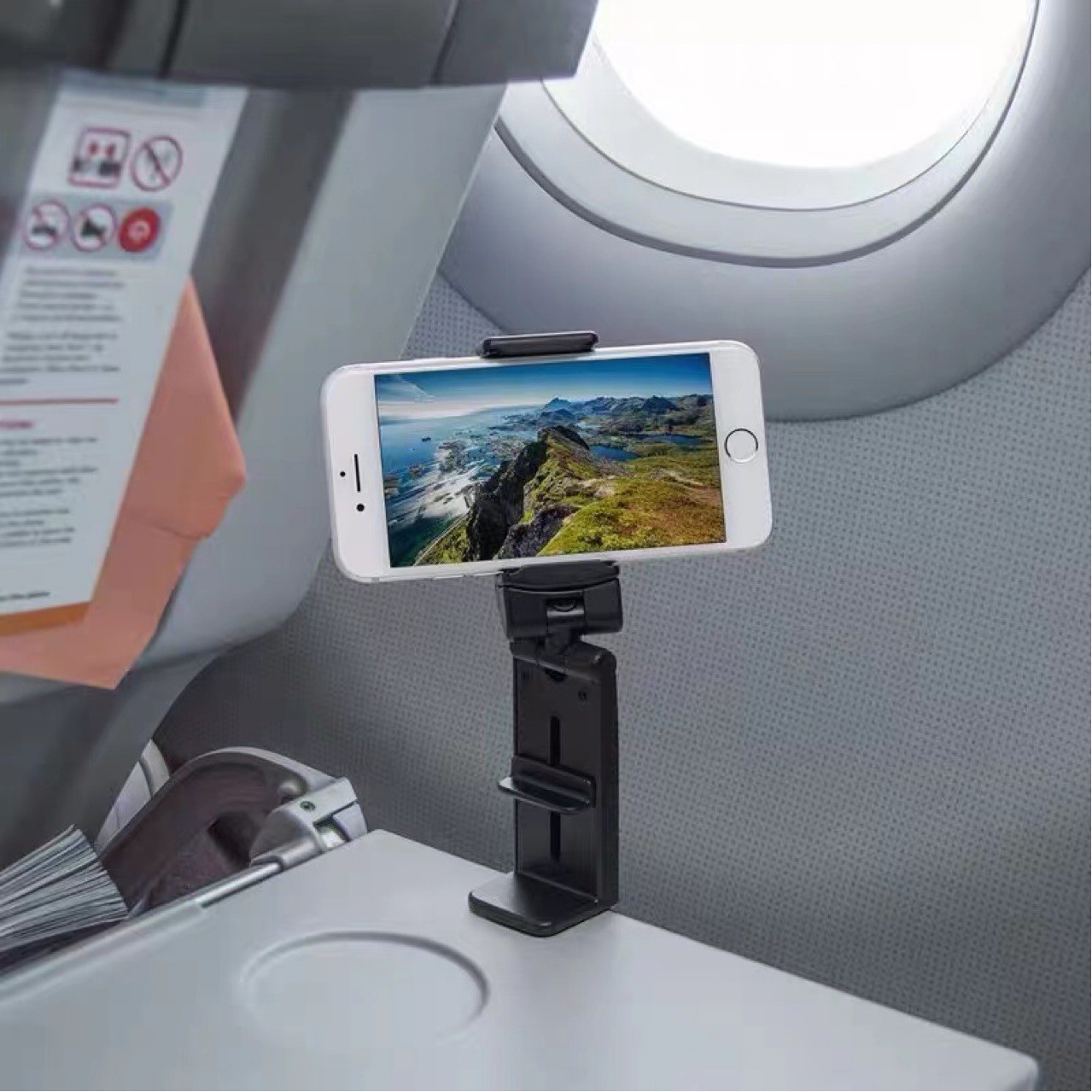 Airplane Phone Holder Mount for Travel 2