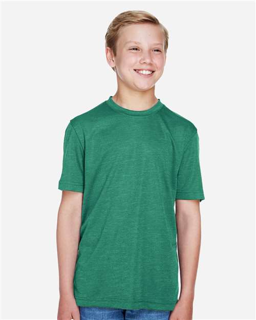 Youth Sonic Heather Performance T-Shirt - TT11HY 42