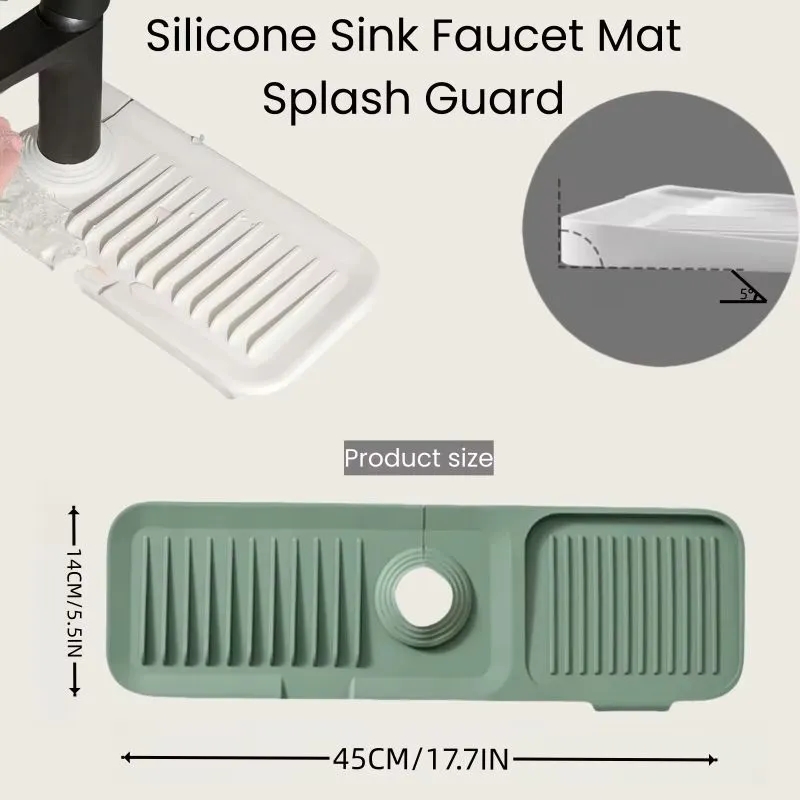 Silicone Faucet Splash Guard 6