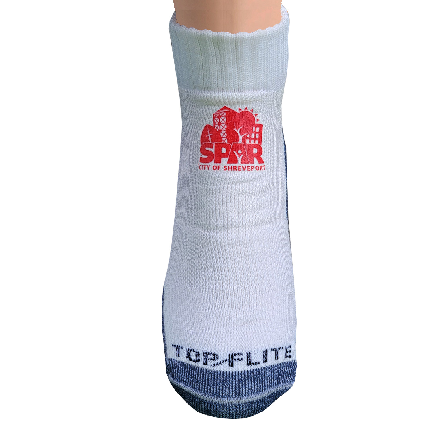 Top Flite Full Cushion Quarter Top Socks with Oversized DTF 3