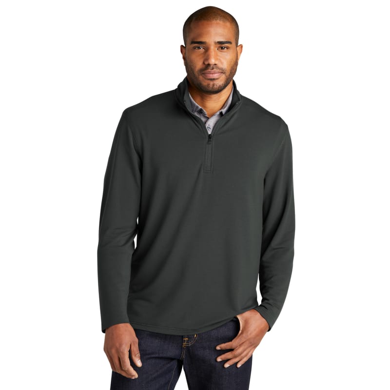 Port Authority Microterry 1/4-Zip Pullover, custom hoodie or sweatshirt with logo imprint 14