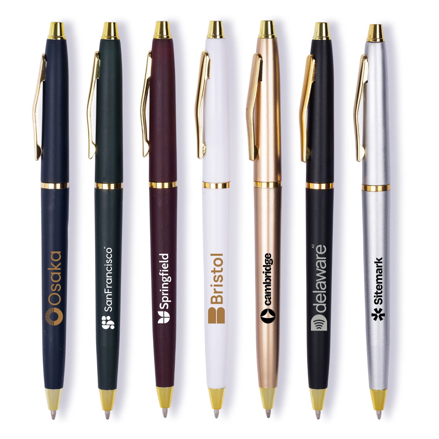 Lodger Twist Pen - Gold Accents