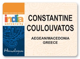 Full Color Name Badge w/ Personalization (2.5"X3.5") Rectangle