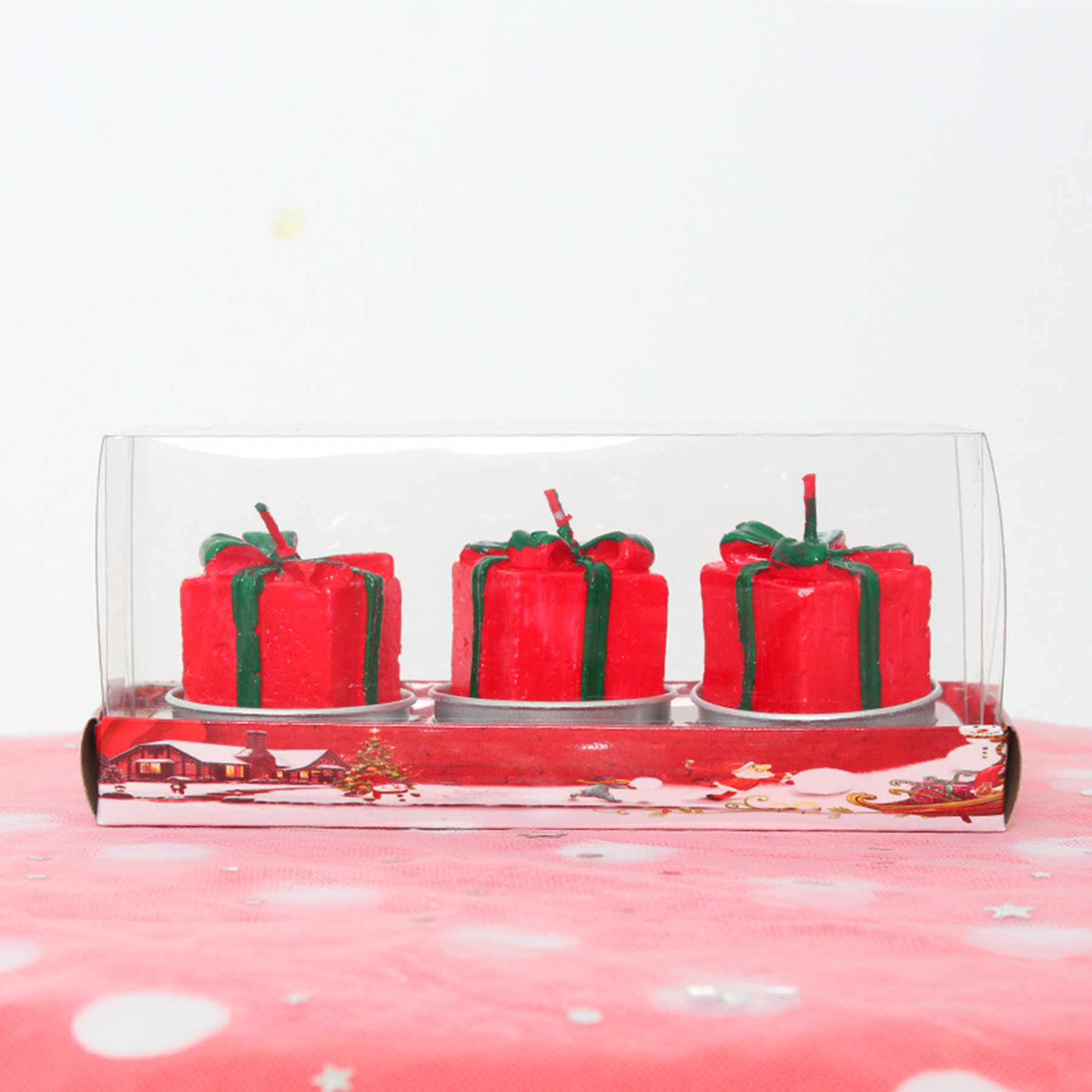 Christmas Decoration Wax Candles 4