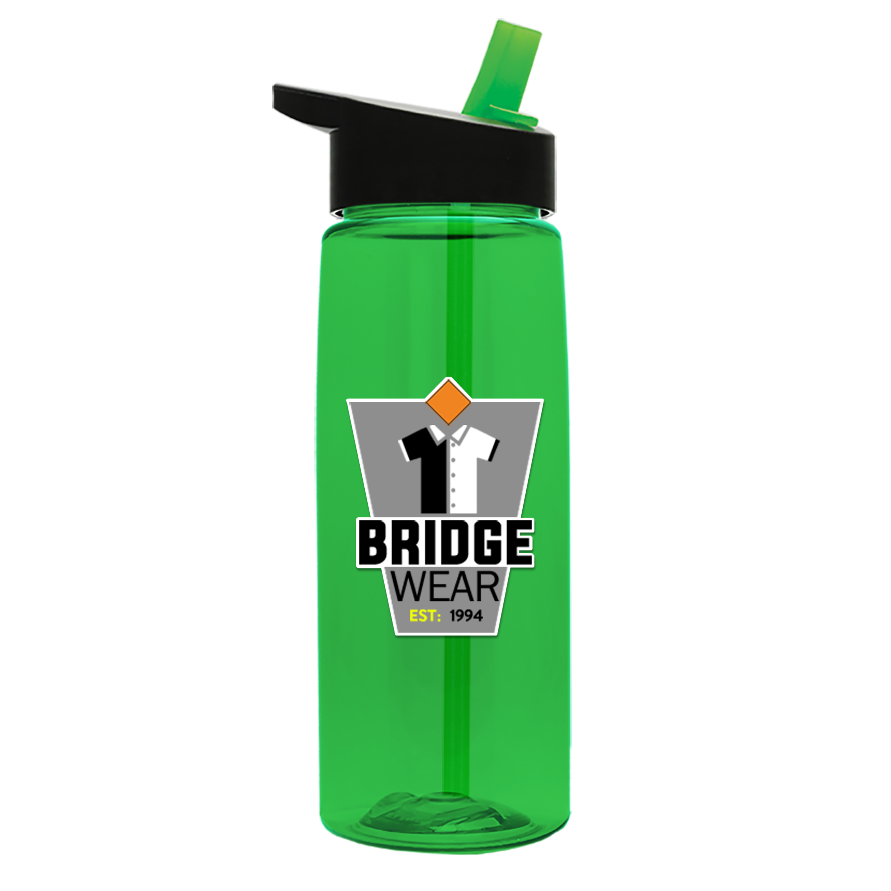 Garyline® Flair Tritan® Bottle with Flip-Straw Lid - 26 oz. 873