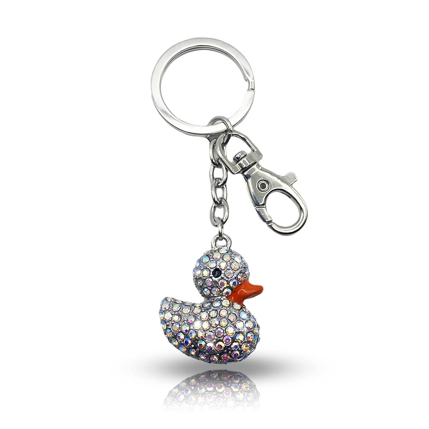 Diamond Cute Duck Keychain 7
