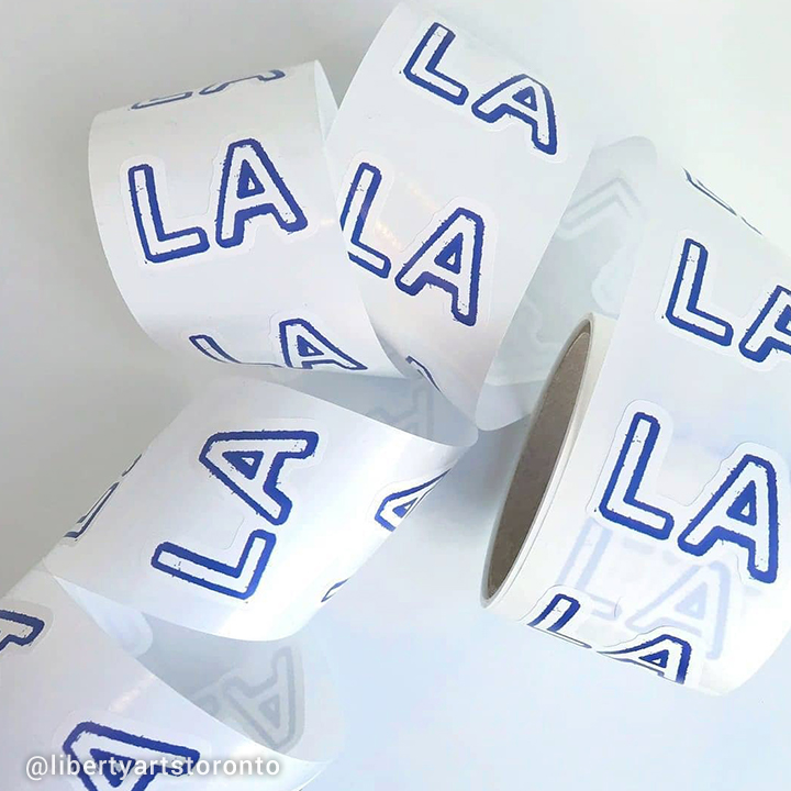 Roll Labels (White Permanent Paper) 3
