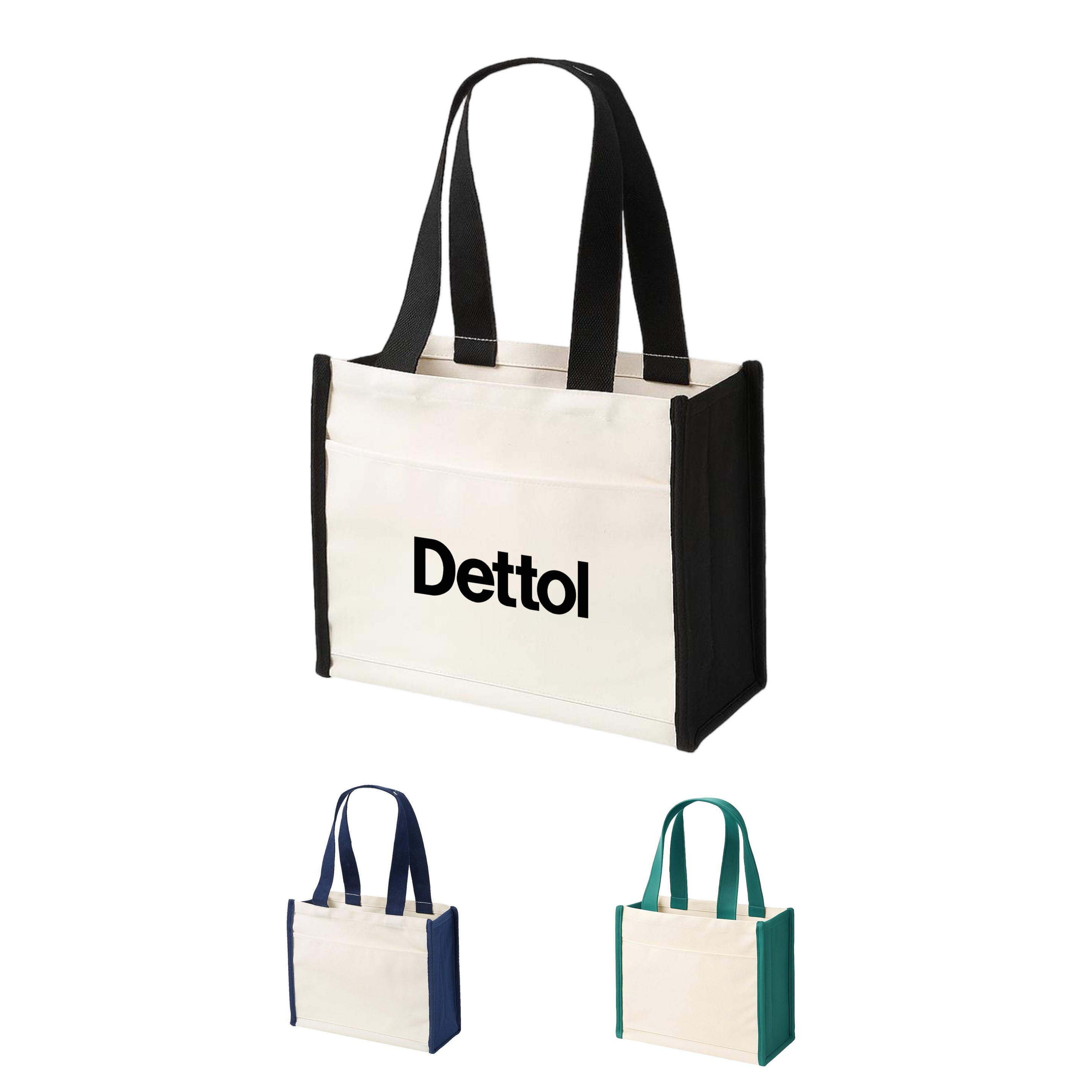 14oz Cotton Canvas Tote Bag - OCEAN 5