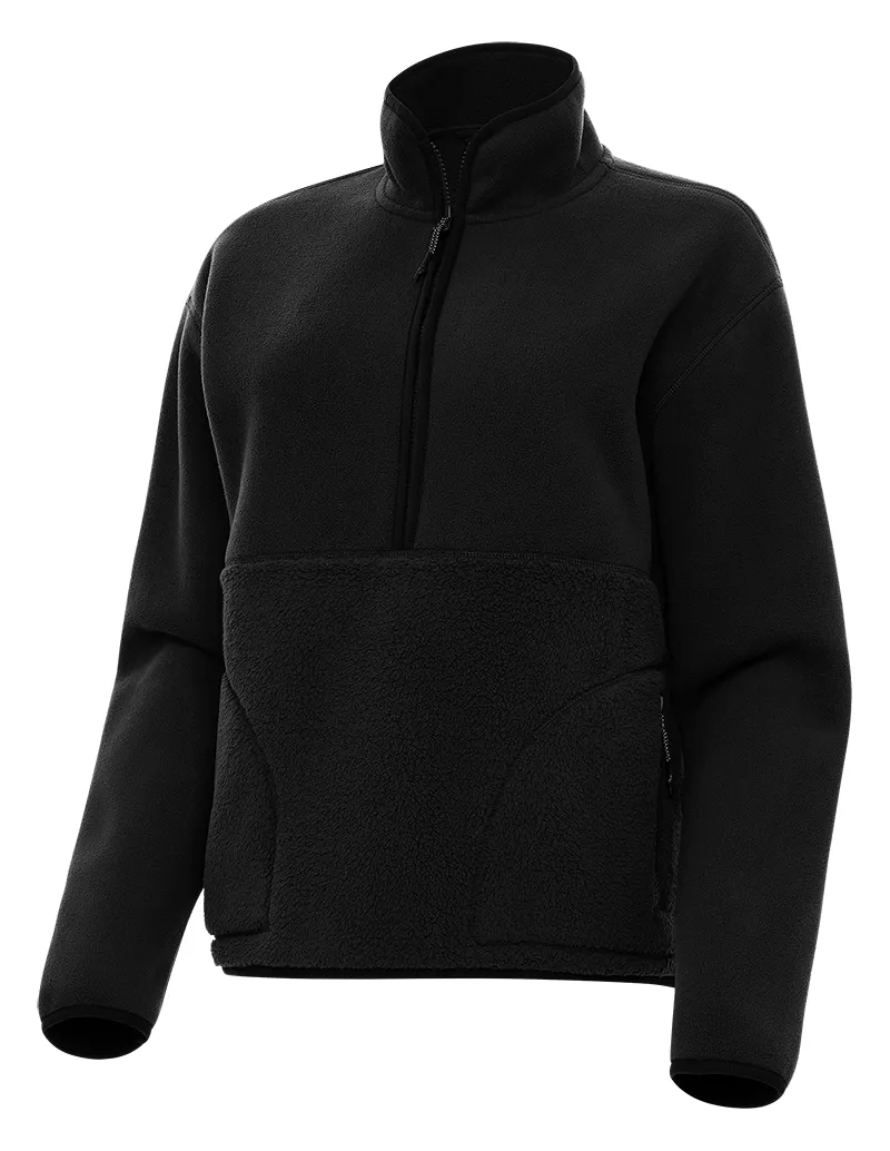 Figure 1/4 Zip Pullover w, custom hoodie or sweatshirt with logo imprint 4