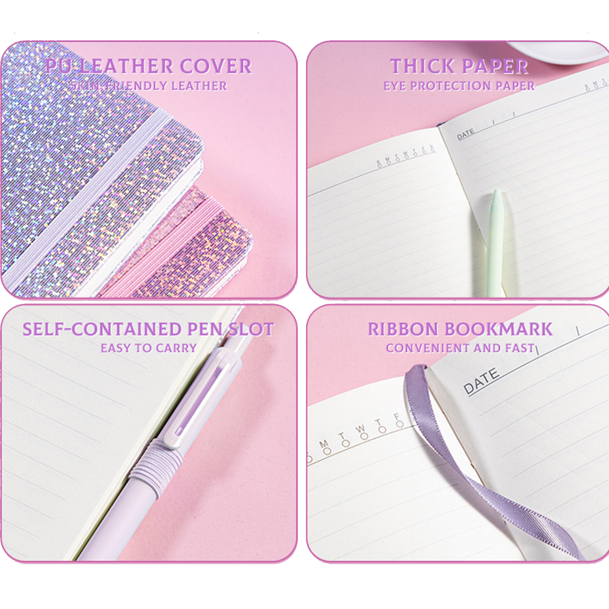 A5 Creative Starry Sky Gift Notebook 2