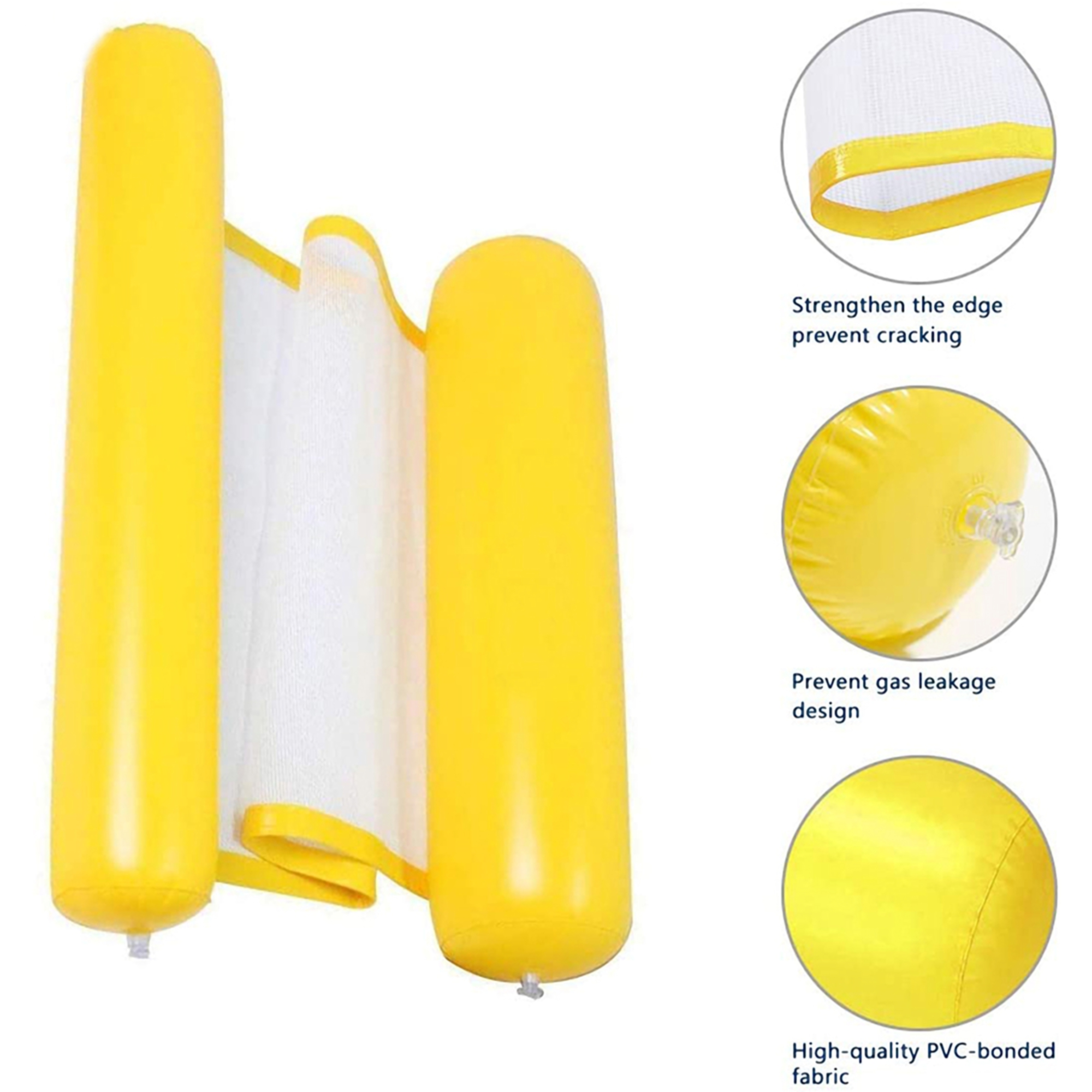 Ergonomic Inflatable Pool Float and Swim Lounger 2