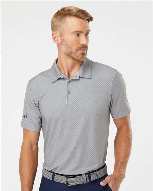 Men's Ultimate365 Diamond Dot Print Polo - A498 7