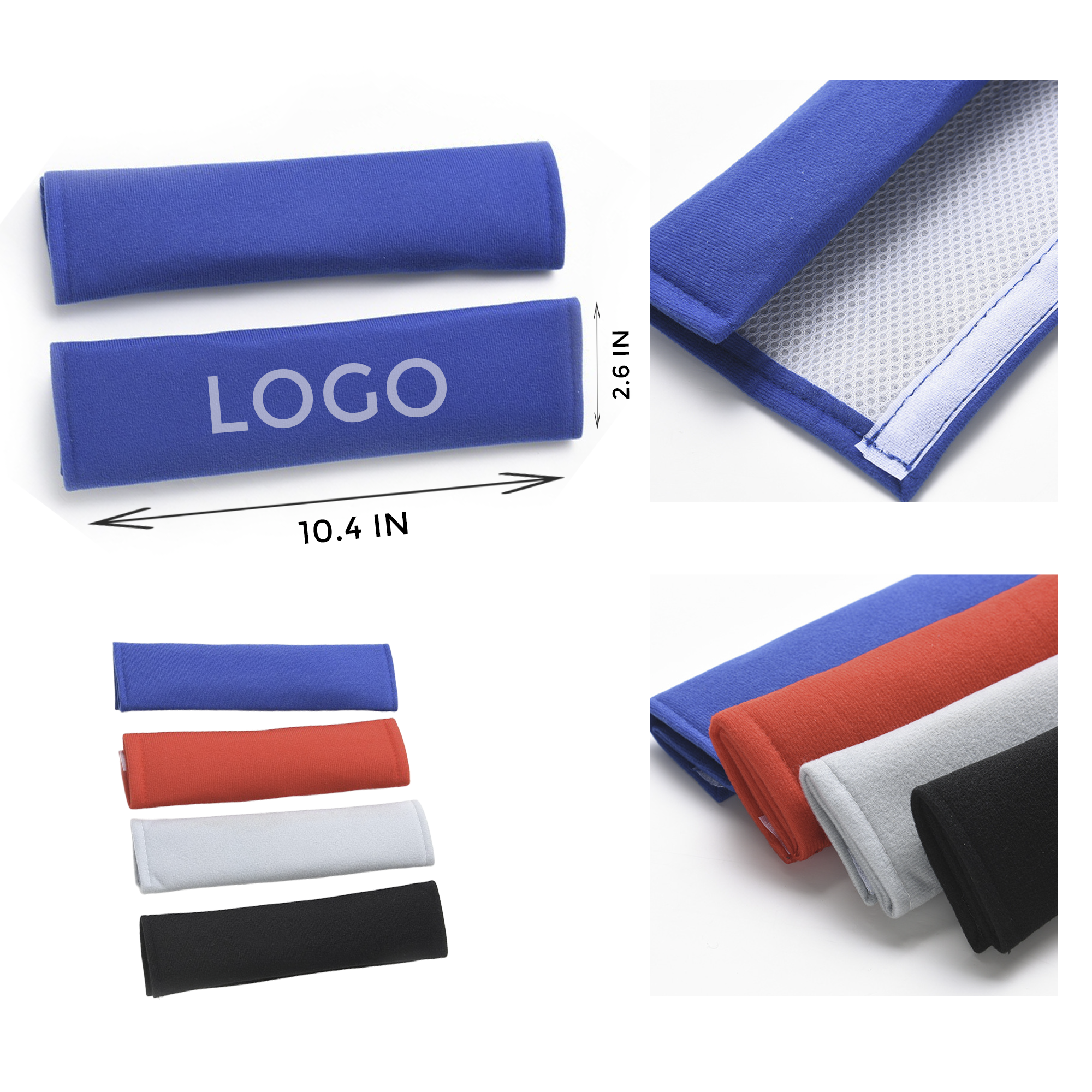 MOQ 10 PCS Protective Car Seat Belt Cover 2