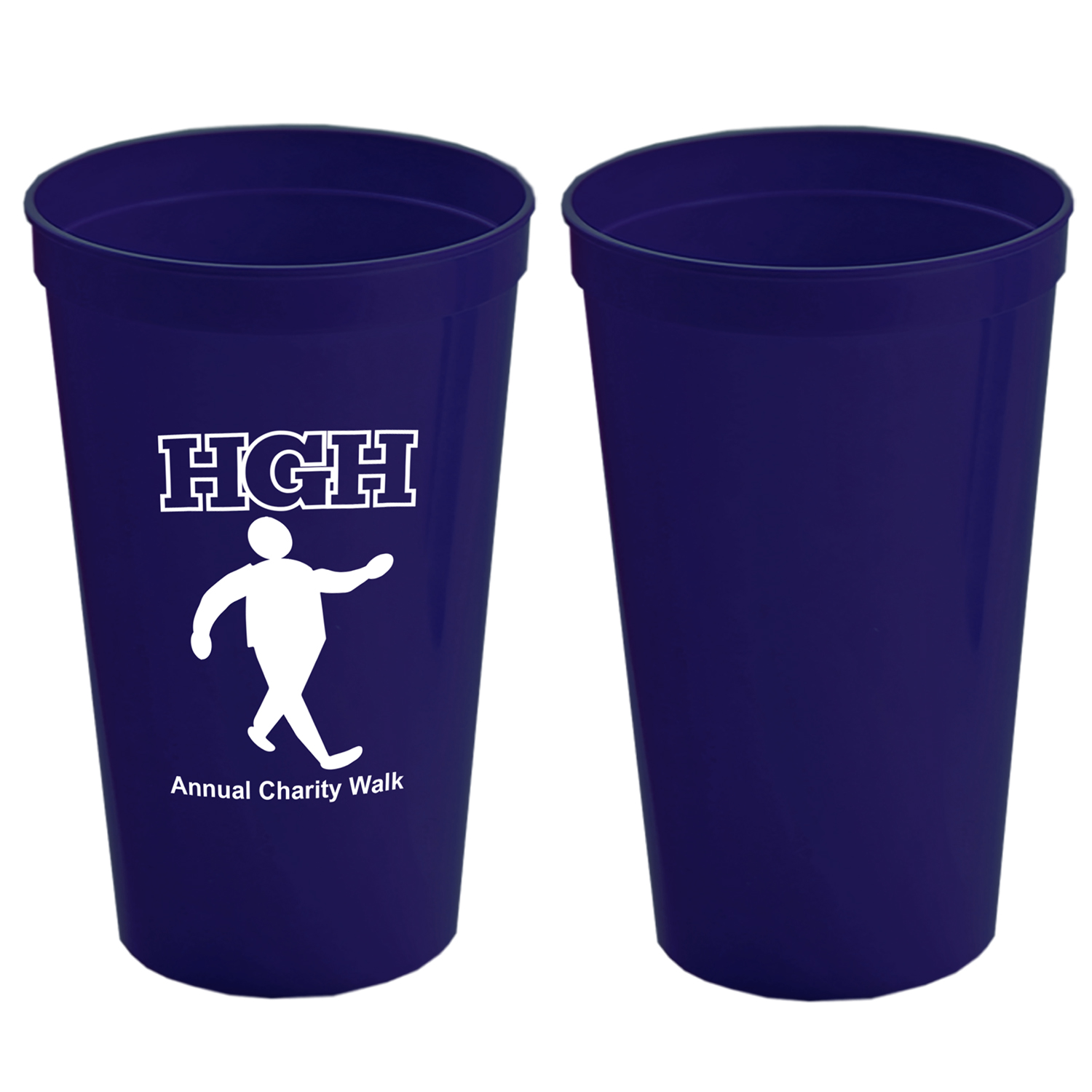 Stackable Polypropylene Stadium Cup, 22 oz. 5