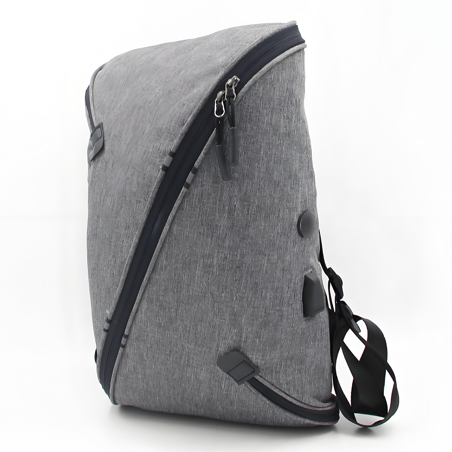 Customized Oxford Cloth Outdoor USB Charging Travel Backpack 4