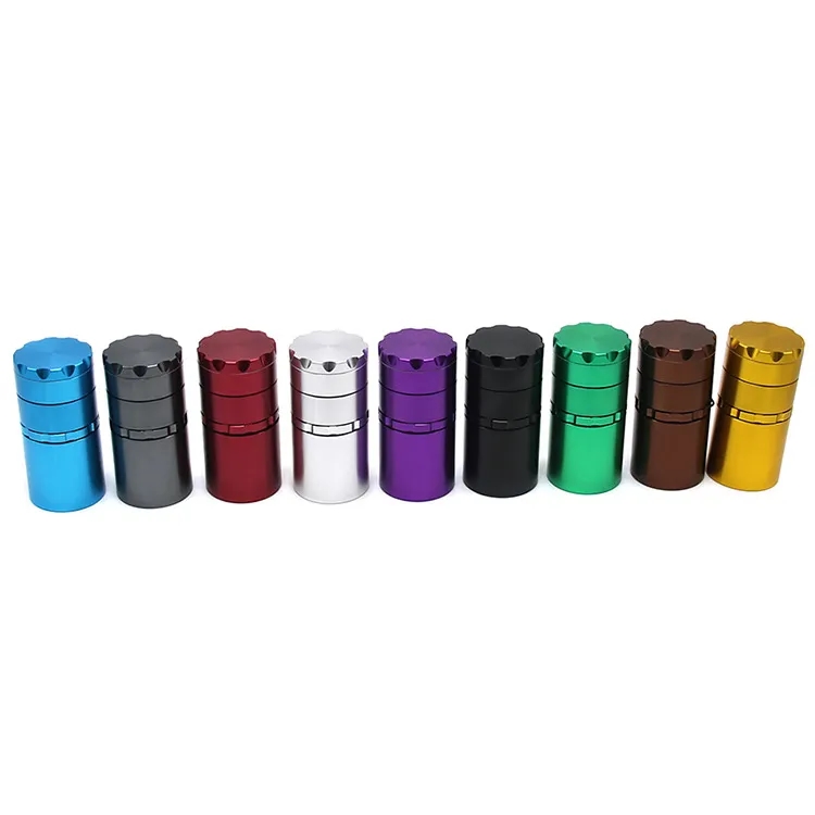 Aluminium Herb Grinder With Large Capacity Storage Container 9