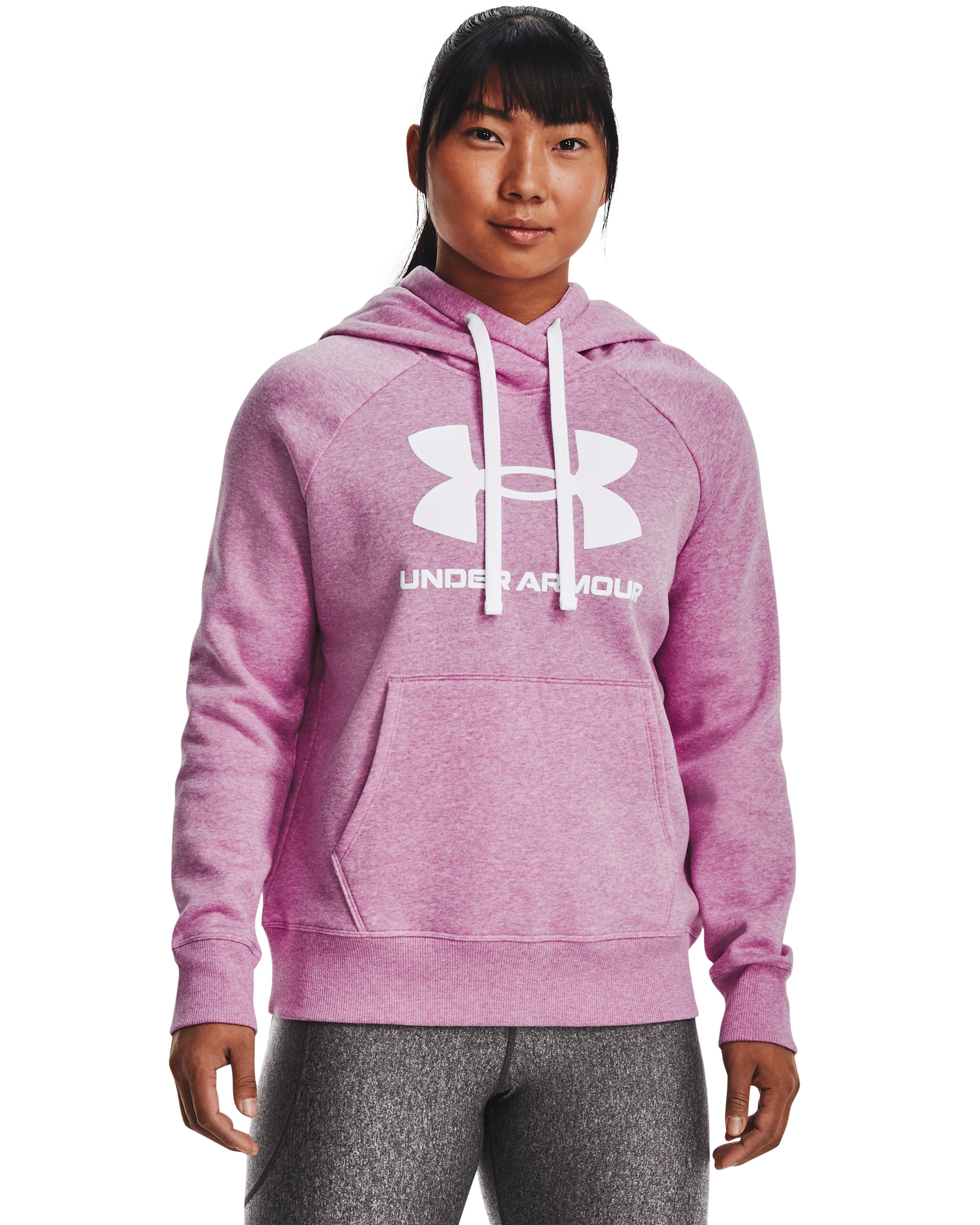 UA Rival Fleece Logo Women's Hoodie 21