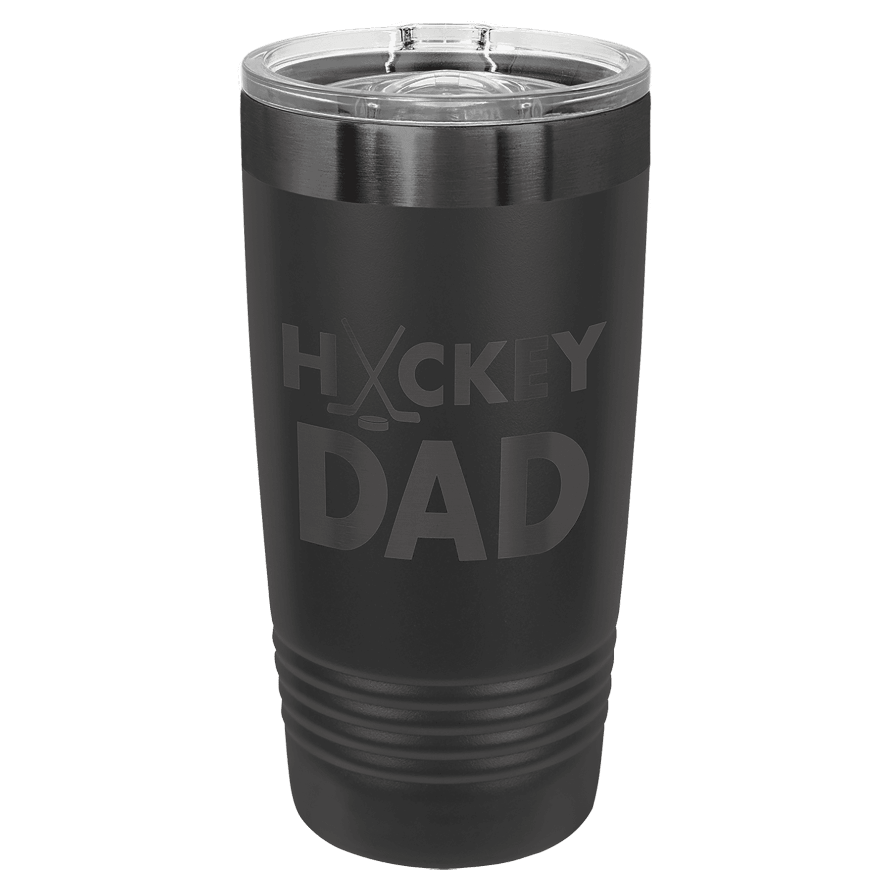 Polar Camel 20 oz. Black/Ghost Black ION-Plated Ringneck Tumbler with Slider Lid 2