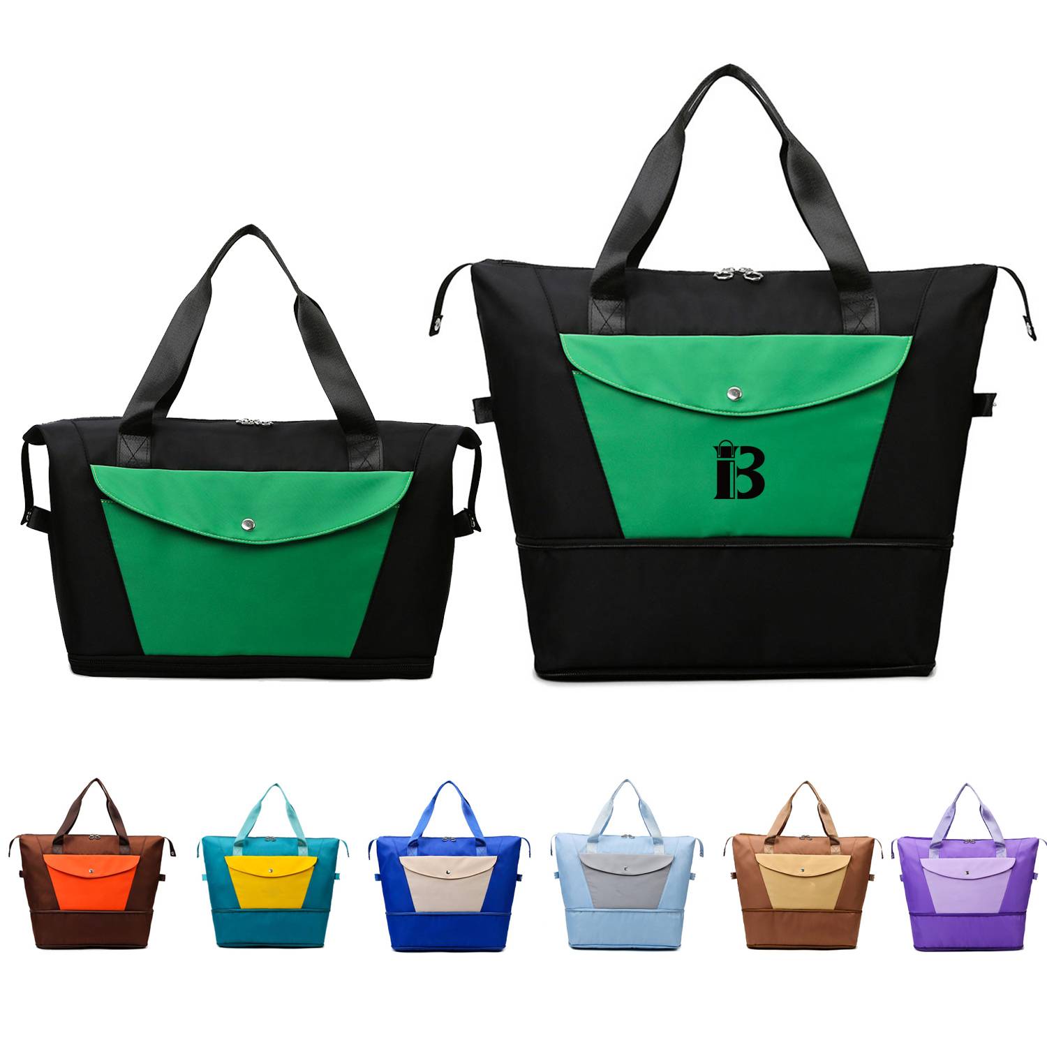 Folding Business Trip Polyester Handbag 3