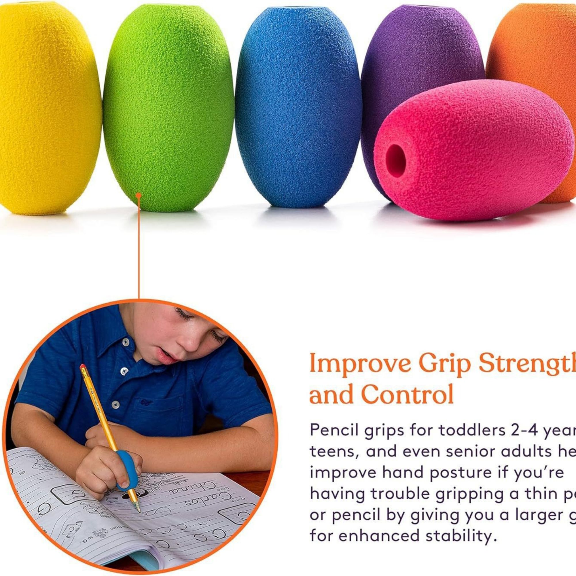 Egg Pen-Pencil Grips 6