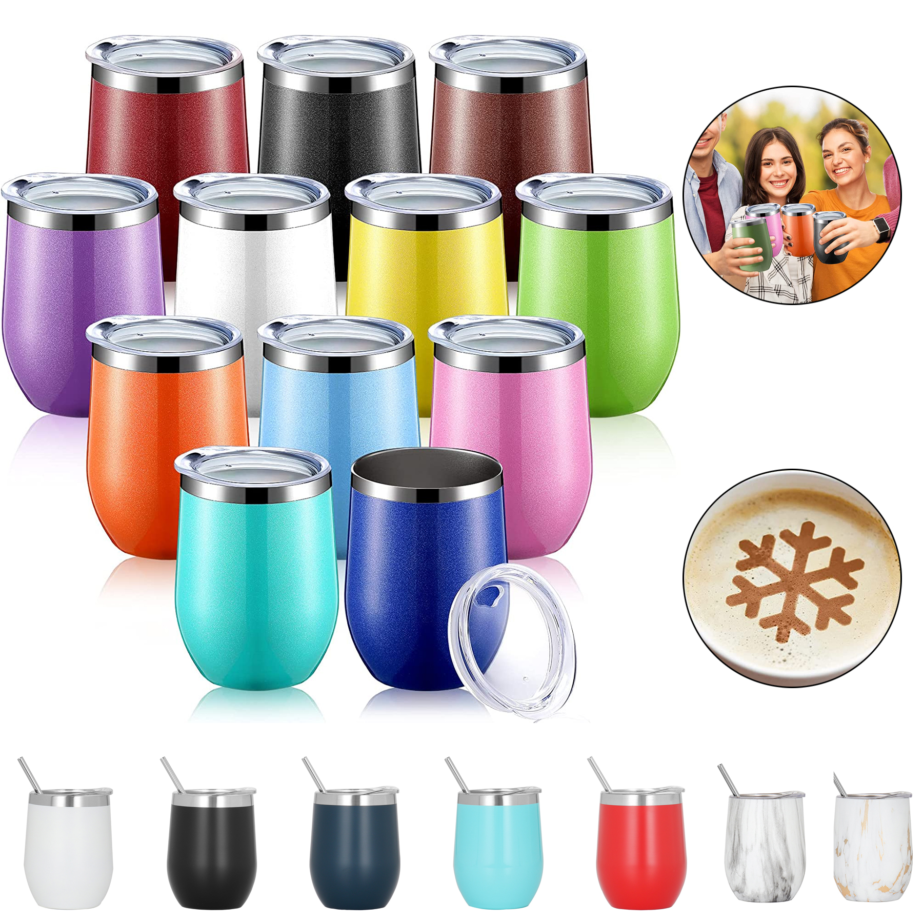 12 oz Wine Tumbler 2
