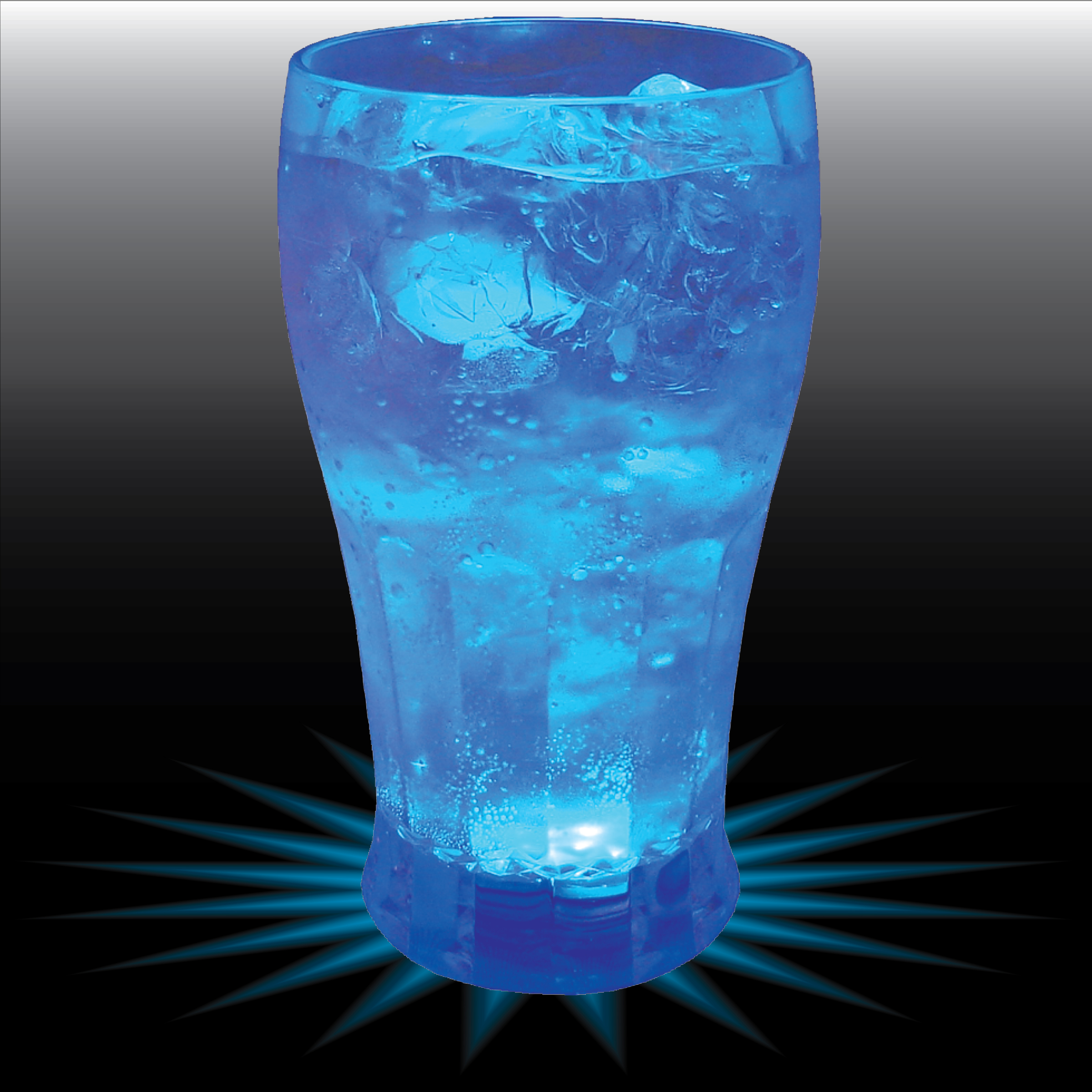 12oz Single Light Plastic Fluted Bell Soda Cup 11