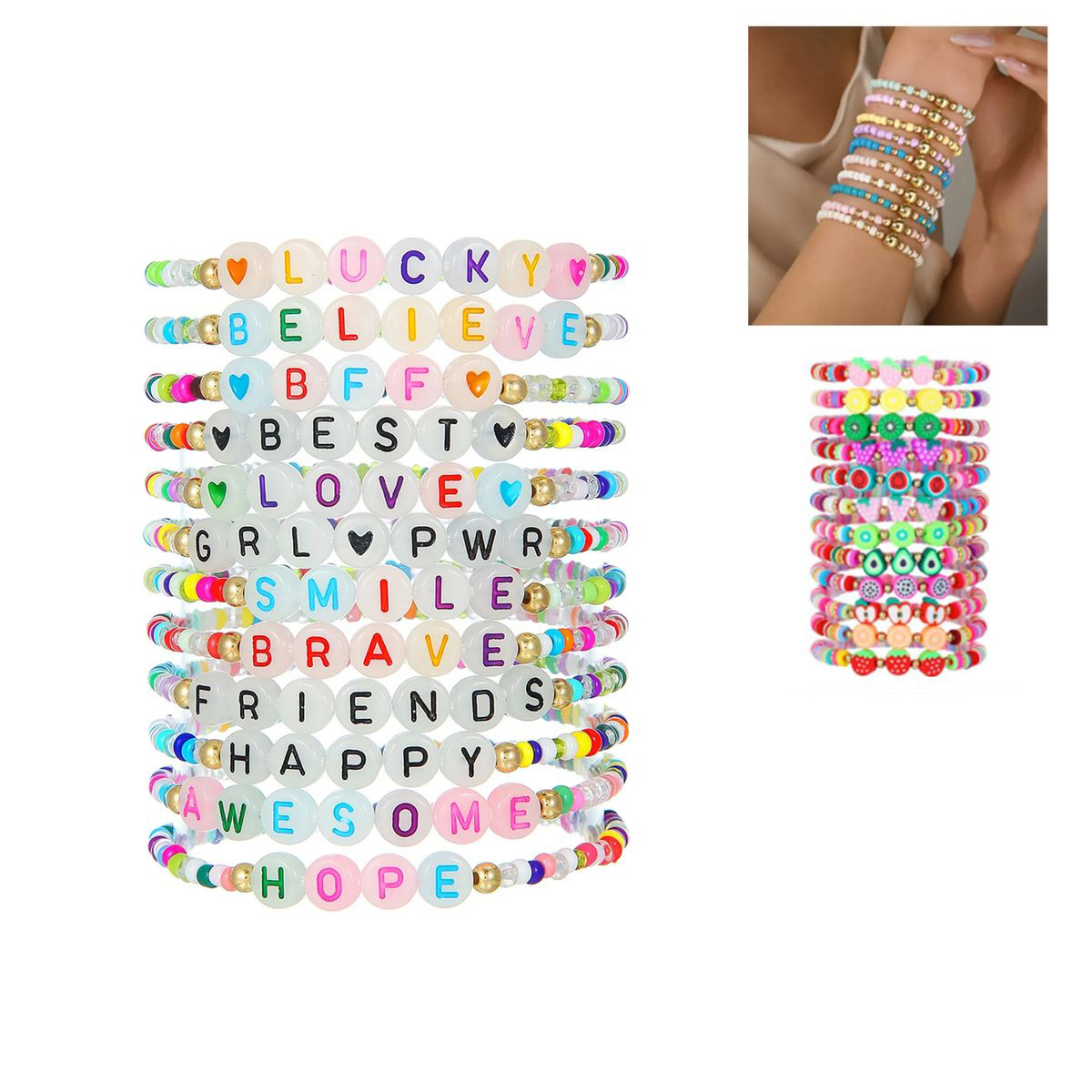Handmade Beaded Bracelets for Friends and Events 2