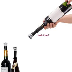 Durable Metal Vacuum Wine Bottle Stopper With Date Mark 12