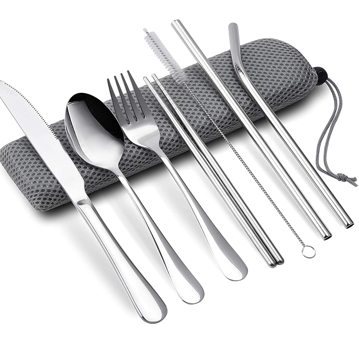 Portable Travel Camping Cutlery Set 3