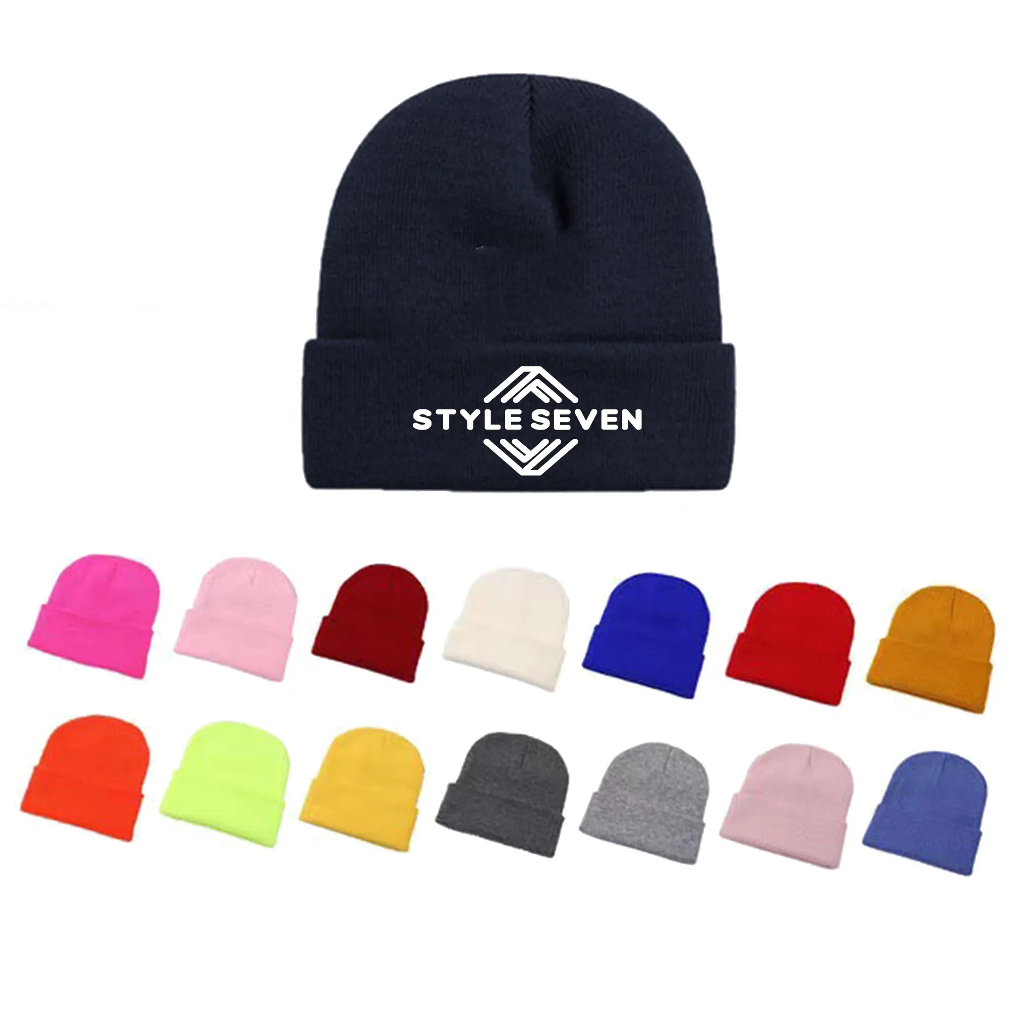 Winter Knitted Beanie Hat