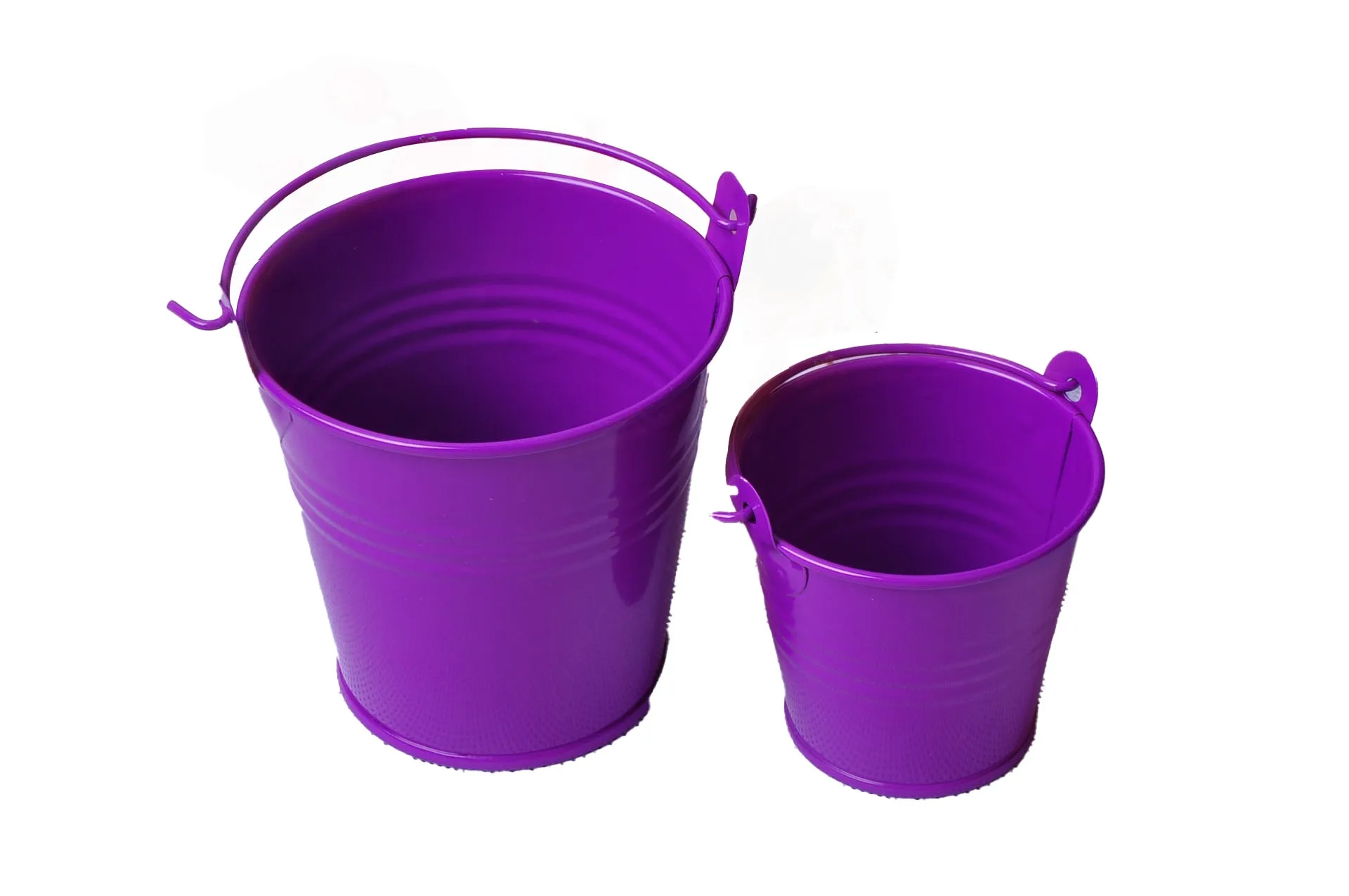 MOQ 50 Planter Iron Bucket 5"L x 4"W x 3"H 4