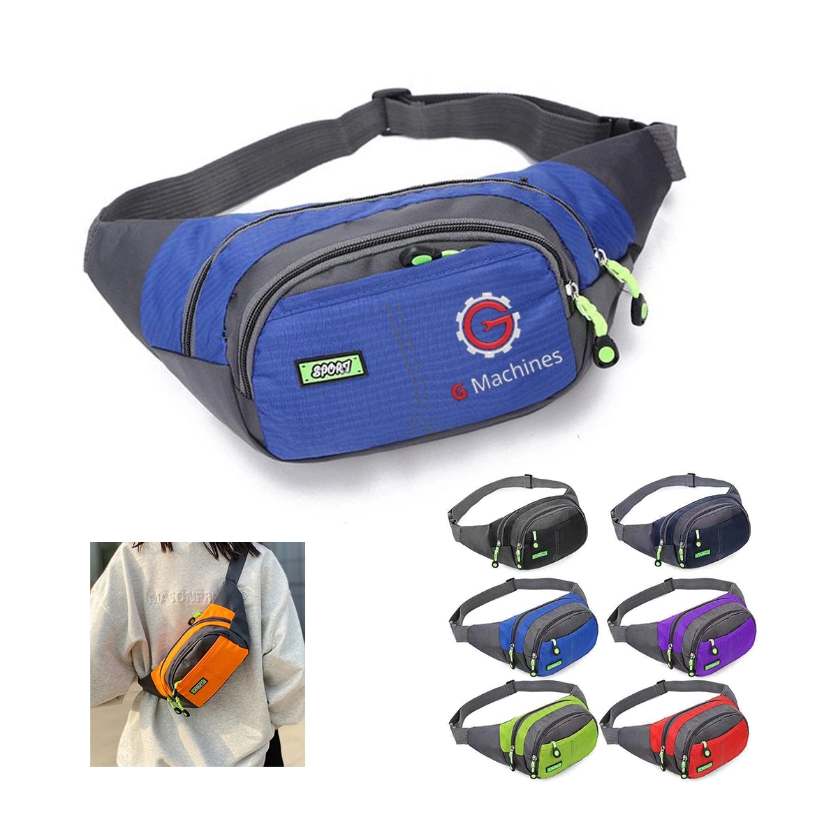 Waterproof Sport Waist Bag For Ridding Hiking 1