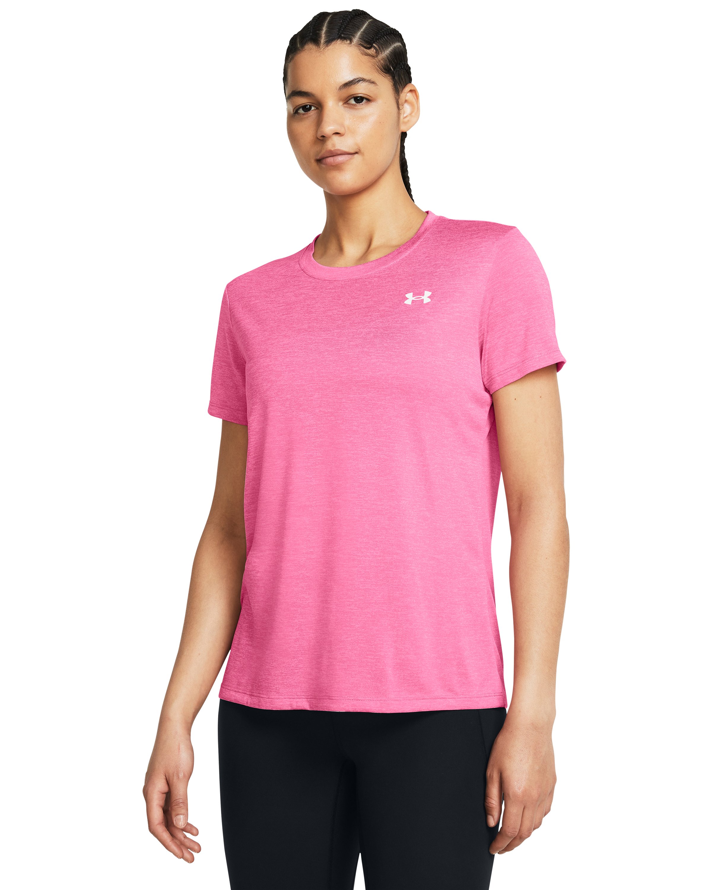 UA Tech Twist Women's Short Sleeve 3