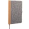 5.5" x 8.5" Recycled PET and Cork Bound Journal 1