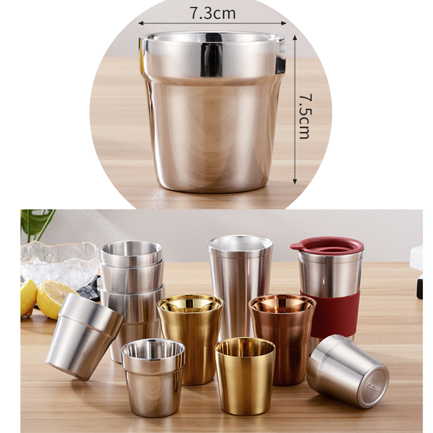 Stainless Steel Coffee Mug 2