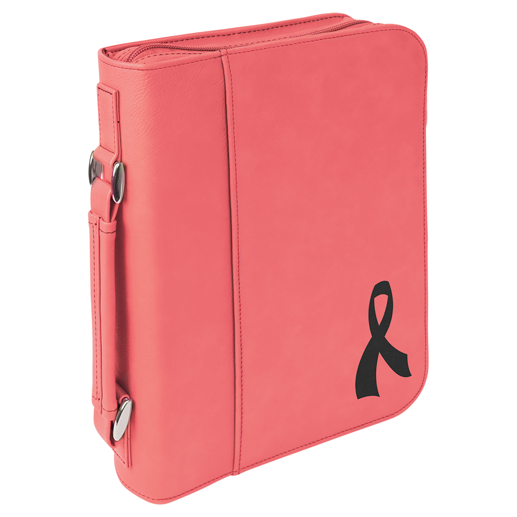 Leatherette Book/Bible Cover with Handle and Zipper (7 1/2" x 10 3/4") 6
